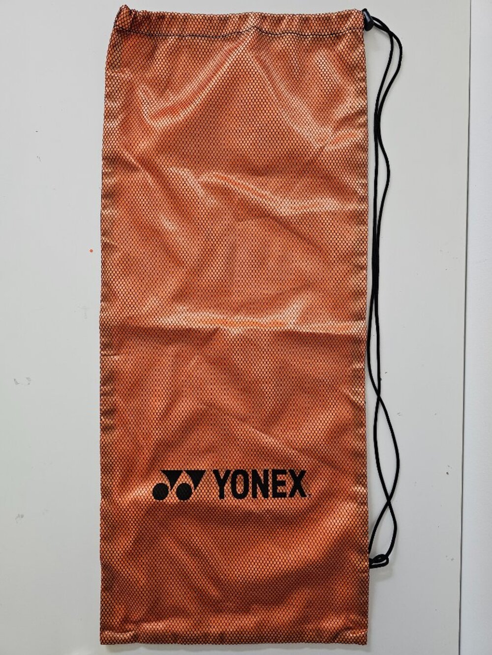 New YONEX Orange Tennis Racquet Racket Strap Cinch Bag